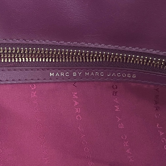 Marc Jacobs Preppy Pink Elizababy Nylon Tote Purse Diaper Bag - Picture 9 of 15